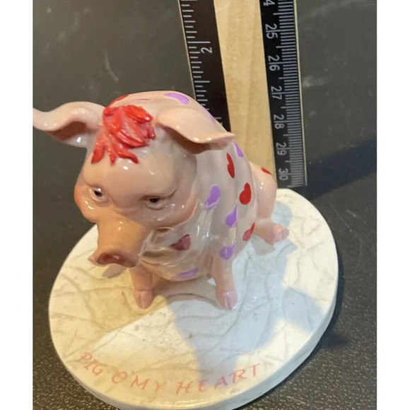 Pig O My Heart Invasion Collectible Figurine Farm Anthropomorphic Decor 2001 - Picture 5 of 7